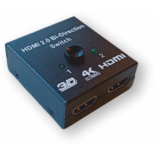 Переключатель-разветвитель HDMI 2.0 Bi-Direction Switch, 4K / Hdmi switch сплиттер 4k 60hz hdmi matrix 2x2 switch splitter support hdcp 1 4 ir remote control hdmi switch 2 in 2 out hdmi matrix switch