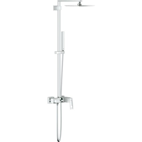 Душевая система Grohe Euphoria Cube 23147001 со смесителем, хром душевой гарнитур grohe grandera stick 26038ig0 хром хром 1750 мм