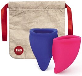 Fun Factory Менструальные чаши Fun Cup Explore Kit: size A & size B, 2 шт.