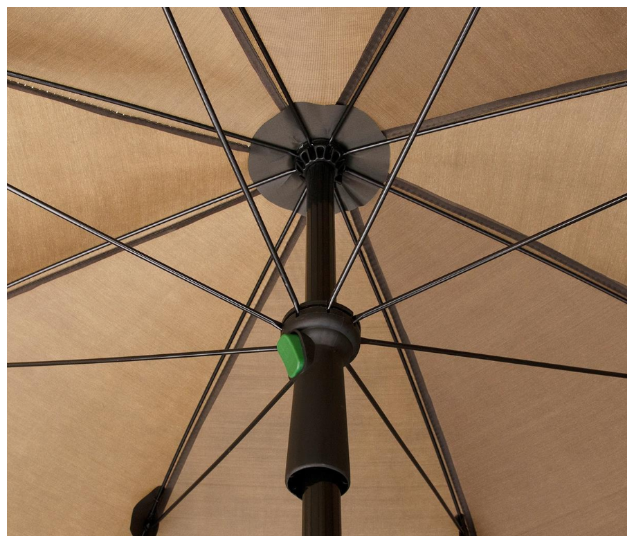 Зонт с тентом d 2,4м прямой "Nisus" N-240-TP - фотография № 4