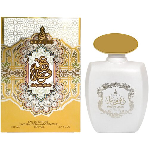 Khalis Perfumes Унисекс Ishq Wa Ghala Парфюмированная вода (edp) 100мл khalis perfumes унисекс awal lamsa парфюмированная вода edp 100мл