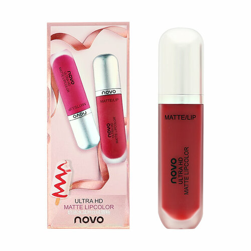 Помада для губ NOVO ULTRA HD MATTE LIPCOLOR матовая жидкая тон 03