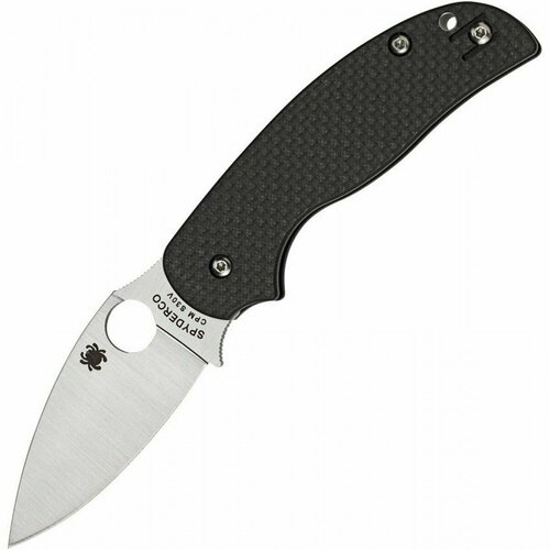 Нож складной Spyderco SC123CFPCL Sage 5, Carbon / G10 Handle