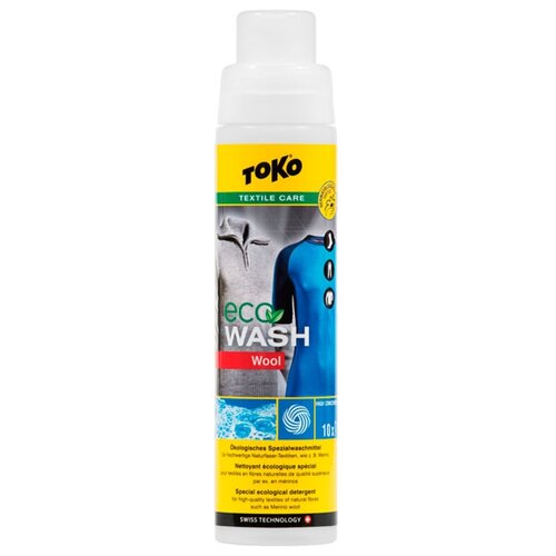 фото Жидкость для стирки toko eco wool wash, 0.25 л, бутылка