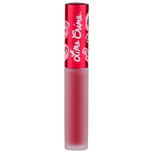 Lime Crime Жидкая помада для губ Velvetines матовая, оттенок Red Velvet