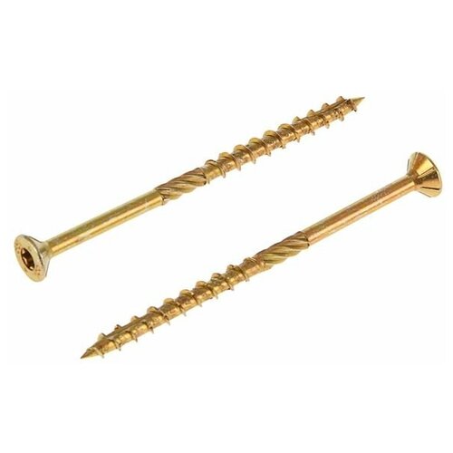 Саморез конструкционный по дереву потай Torx 30 6х100 (100шт)