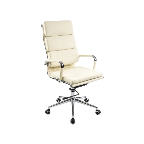 фото Компьютерное кресло woodville samora офисное, обивка: искусственная кожа, цвет: кремовый