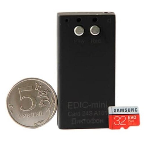 Диктофон Edic-mini Card24S A101