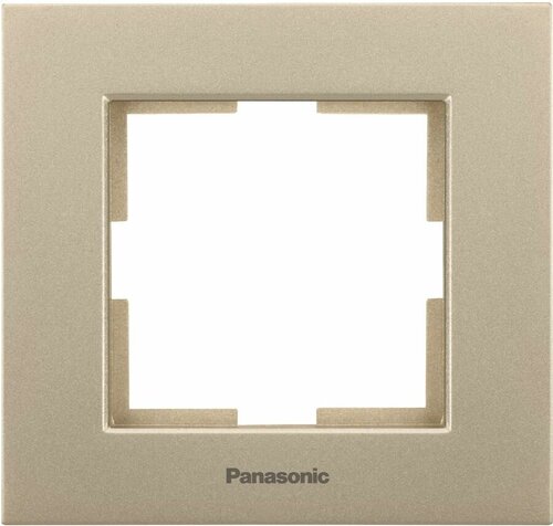 Рамка Panasonic Karre Plus (WKTF08012BR-RU) декор. 1x пластик бронза (упак:1шт)