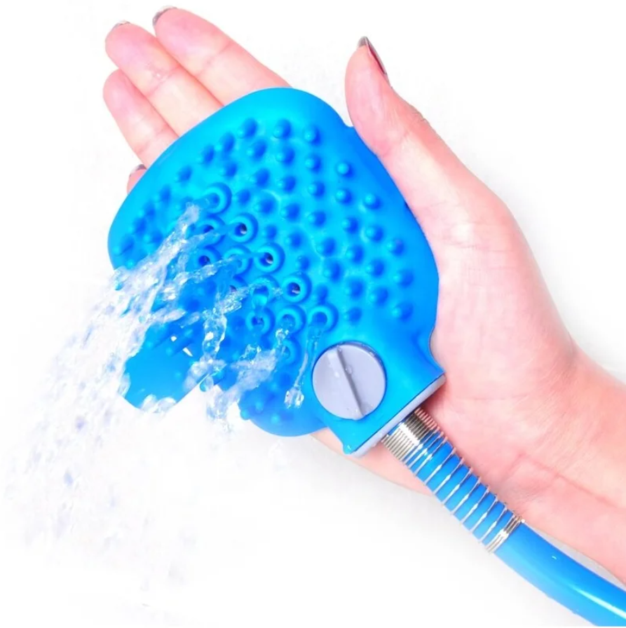 Щетка душ для собак Pet Bathing Tool - фотография № 4