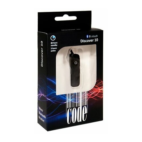 Беспроводные наушники Code Discover 10 black 49000₽