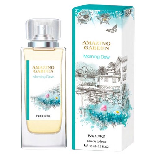 женская парфюмерия brocard amazing garden morning dew Brocard Женский Amazing Garden Morning Dew Туалетная вода (edt) 50мл