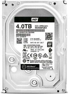 Жесткий диск Western Digital (WD) Original SATA-III 4Tb WD4005FZBX Black (WD4005FZBX)