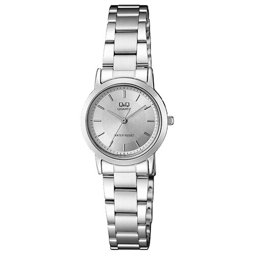 женские серебряные часы софи 44606 201 Наручные часы Q&Q, серебряный, серый