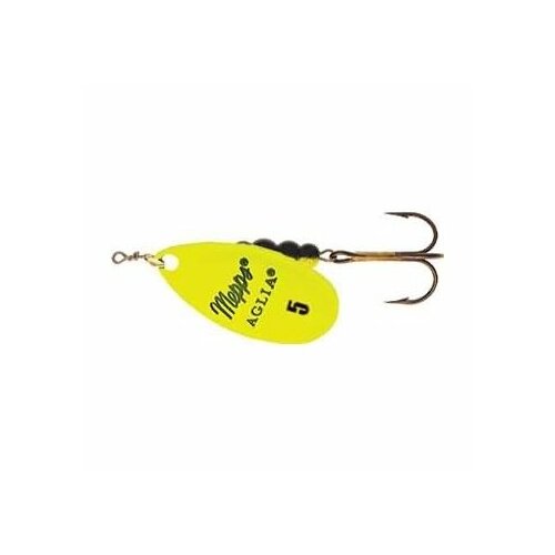 Блесна вращающаяся Mepps AGLIA FLUO, 5, Chartreuse C_PFJ004_54 блесна вращающаяся mepps aglia fluo 1 chartreuse комплект из 1 штука