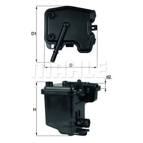 фото Фильтр топливный knecht mahle