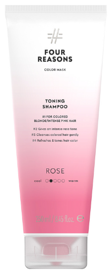 Four Reasons шампунь Color Mask Toning Shampoo Rose Розовый, 250 мл