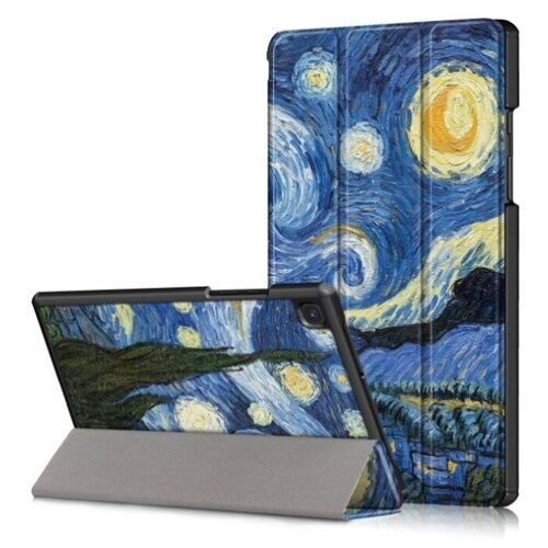 Чехол IT BAGGAGE для планшета SAMSUNG Galaxy Tab A7 10.4 2020 T505/T500/T507 синий с рисунком