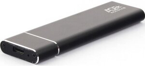 Внешний корпус для SSD M2 Agestar 3UBNF5C, алюминий, чёрный, USB 3.2 Type-C