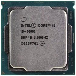 Процессор Intel Core i5-9500 LGA1151 v2, 6 x 3000 МГц, OEM