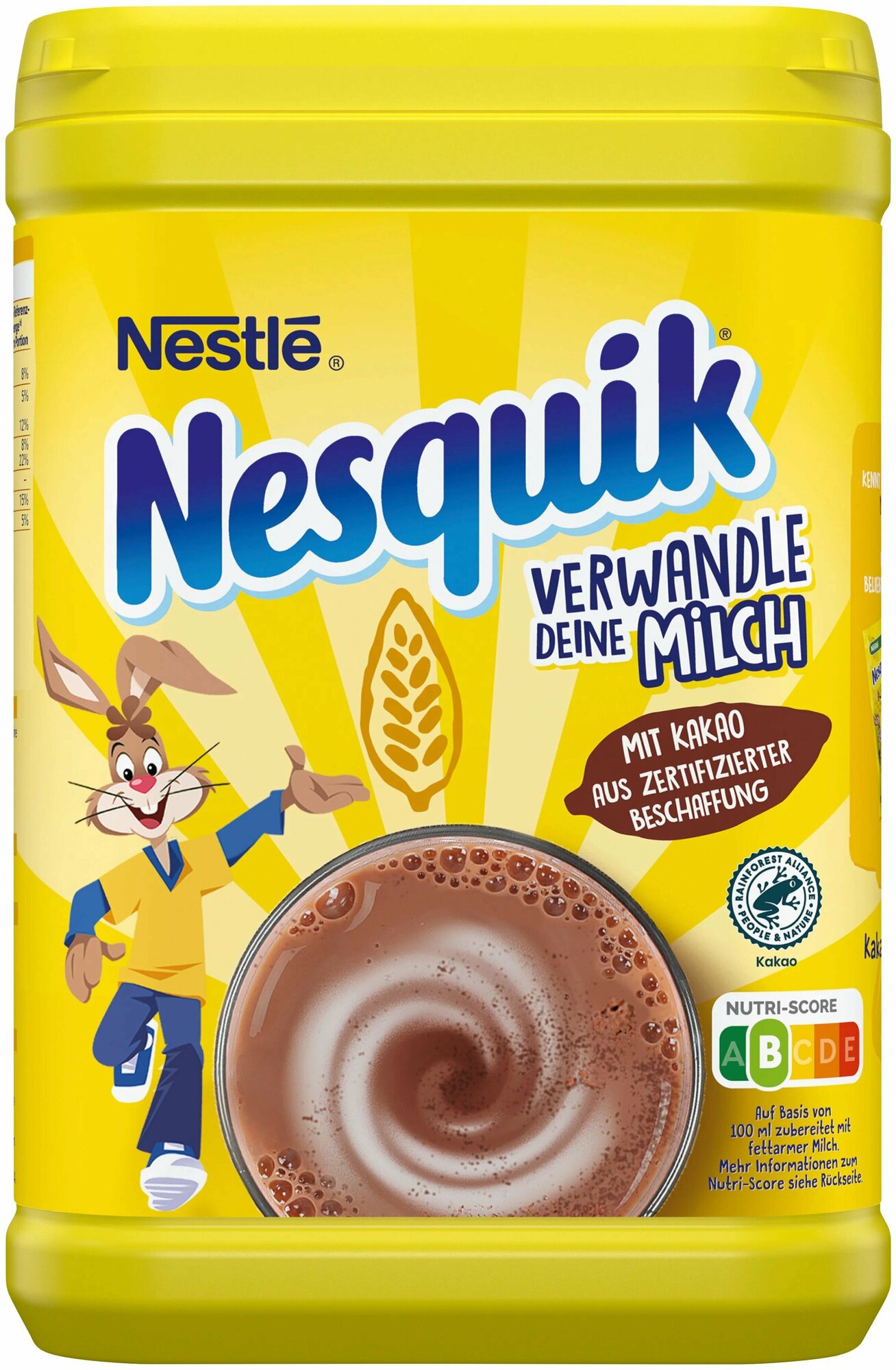 Какао-напиток быстрорастворимый Nesquik, 900 г (Германия)