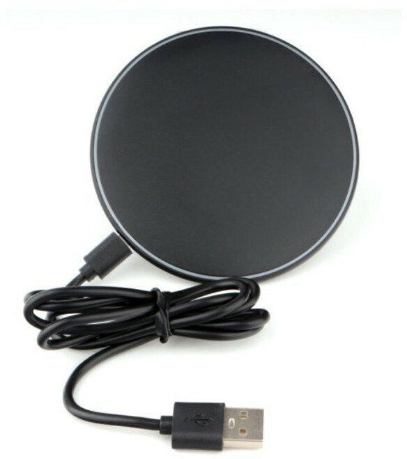 Беспроводное зарядное устройство Cablexpert MP3A-PC-32, 10 Вт, 3 А, черное - фотография № 4
