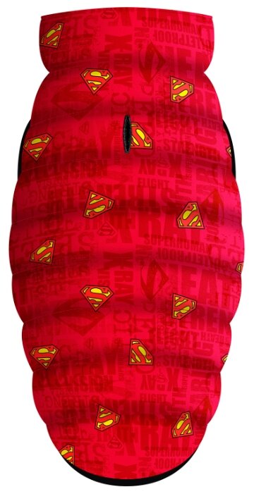 Куртка для собак Collar WauDog DC Comics Супермен красная (L55) - фотография № 2