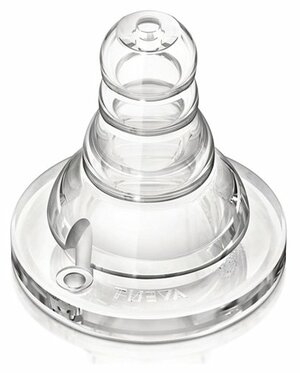 Соска Philips AVENT Essential силиконовая для густых жидкостей SCF968/24 6м+, 2 шт.