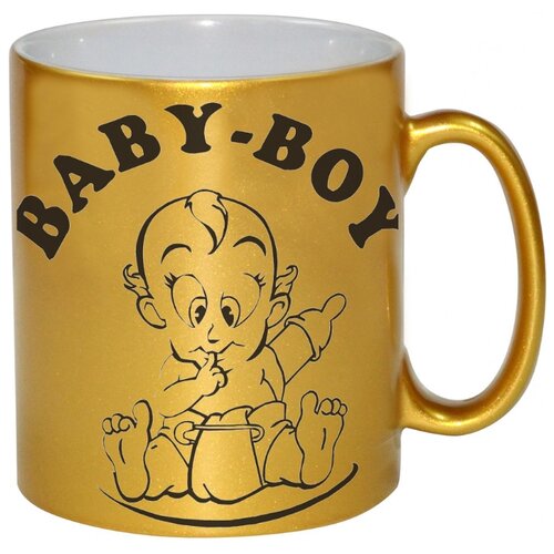 фото Золотая кружка baby-boy , бэби-бой drabs
