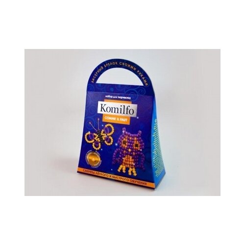 фото Набор д/творч."комильфо", сова, бабочка danko toys