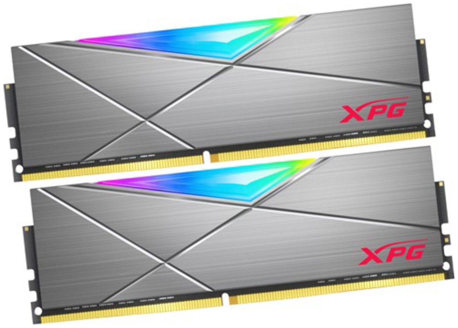 Adata DDR4 16Gb (2x8Gb) 3600MHz pc-28800 XPG Spectrix D50 RGB Grey (ax4u36008g18i-dt50) AX4U36008G1 .