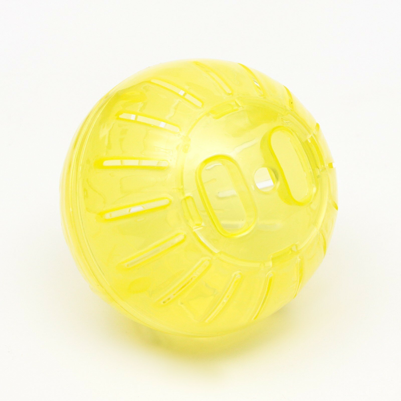 Пижон Набор для грызунов: шар 10 см и поилка 60 мл, жёлтый - фотография № 4