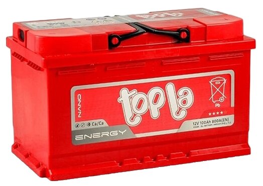 Аккумулятор TOPLA Energy 100 А/ч R+ 59249 315x175x190 EN800 А 108000