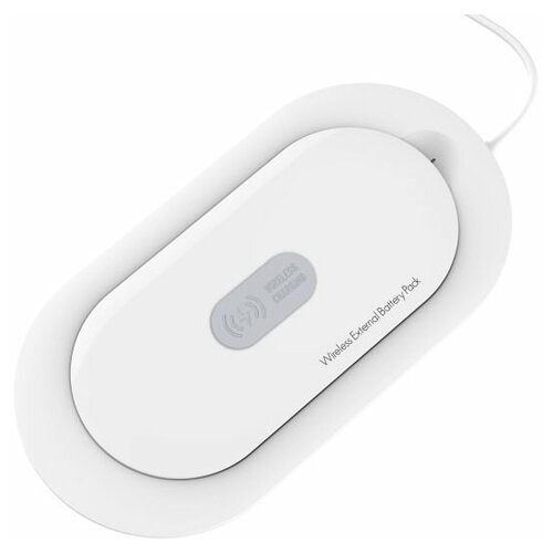 Внешний аккумулятор с функцией беспроводной высокоскоростной зарядки LDNIO PW501-1 5000 мАч порты Lightning Micro White 159500₽