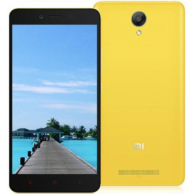 Смартфон Xiaomi Redmi Note 2 32GB 2/32 ГБ, 2 micro SIM, желтый