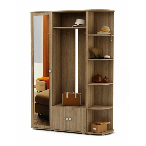 Прихожая МФ Владимир Тунис-2 корпус/фасад дуб сонома