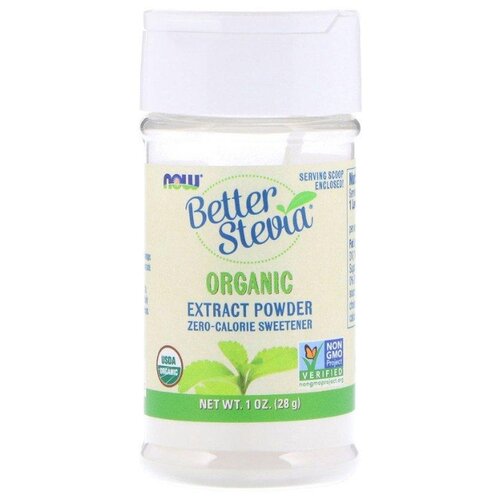 фото Better stevia сахарозаменитель экстракт стевии натуральный порошок 28 г 1 шт.