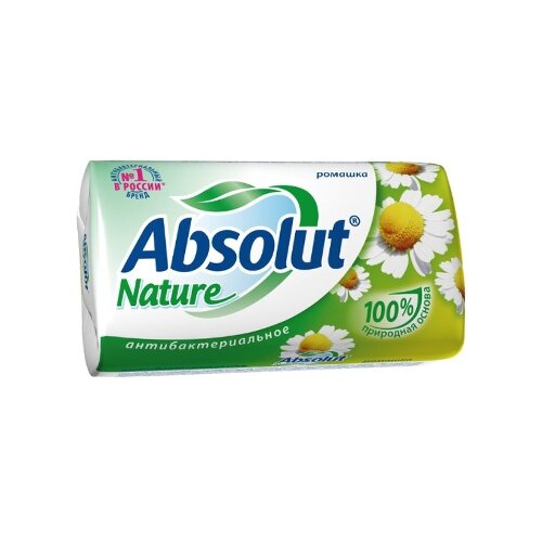 Absolut Мыло кусковое Nature Ромашка ромашка, 90 г живица мыло кусковое ромашка 120 г