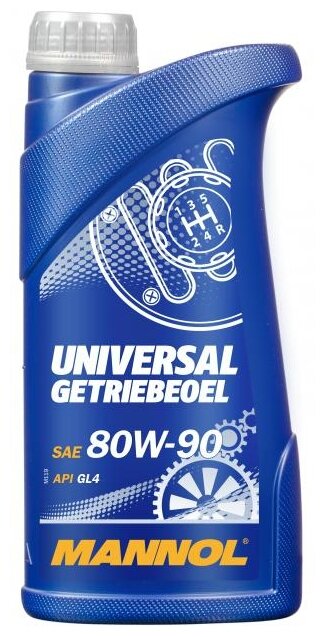 Трансмиссионное масло MANNOL Universal Getriebeoel 80W-90 минеральное 1 л