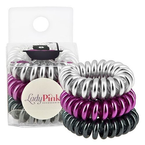 Набор резинок LADY PINK BASIC SLINKY box 3 шт lady pink набор резинок lady pink basic slinky 2 шт