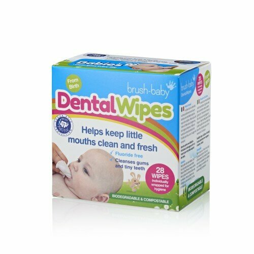 Салфетки влажные д/зубов и ротовой полости с 0 до 16 мес. Brush-Baby/Браш-Бэби 28шт Brush-baby Ltd - фото №6