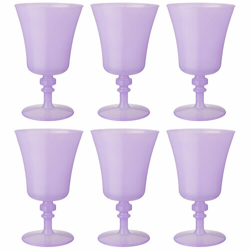Набор бокалов из 6 штук iconic purple 300мл (181535)