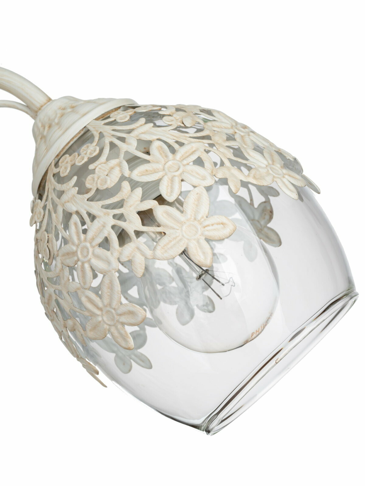 бра LAMPLANDIA Jasmine E27 1x60 стекло - фото №10