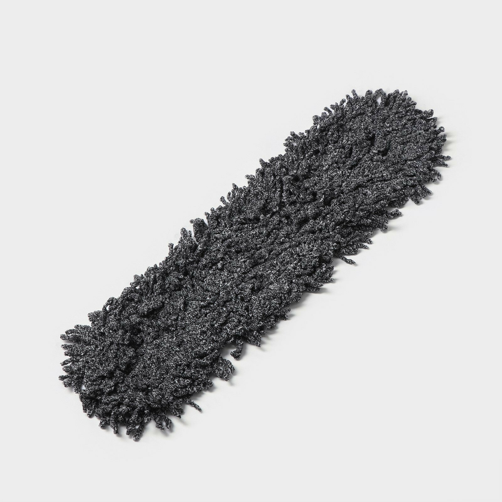 Насадка для плоской швабры Доляна арт. 3092576, 62×13 см, микрофибра, цвет серый (1шт.)