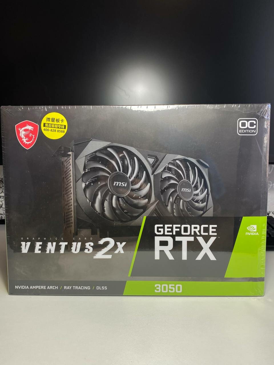 Видеокарта MSI GeForce RTX 3050 VENTUS 2X 8G OC