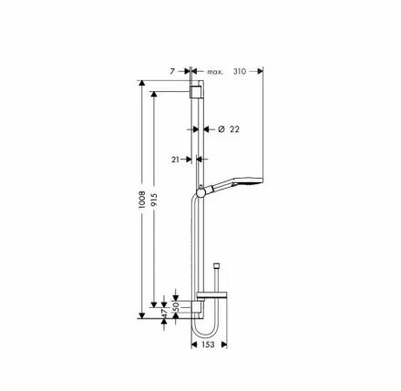 Комплект душевой Hansgrohe - фото №18