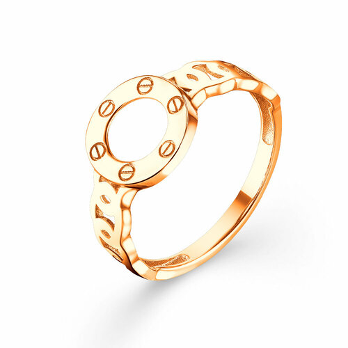 фото Кольцо, золото, 585 проба, размер 16 юз корона