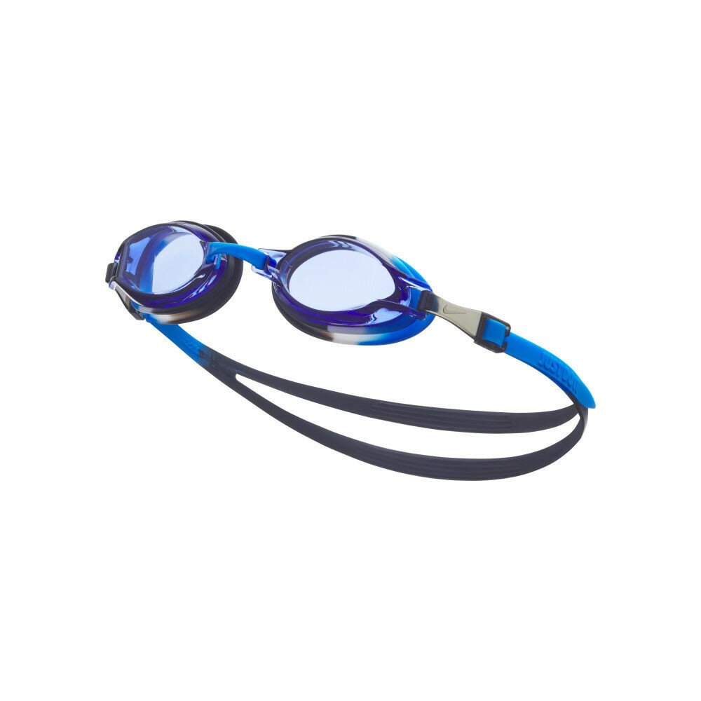 Очки для плавания для детей 8-14 лет Nike Chrome Youth NESSD128458, синие линзы