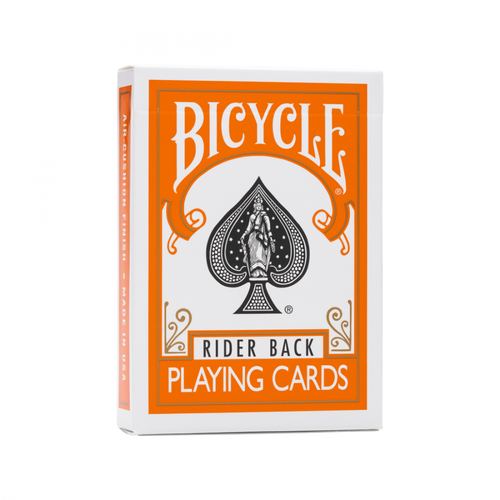 Карты Bicycle Rider Back Standard Orange Back карты bicycle blank back standard face red blue