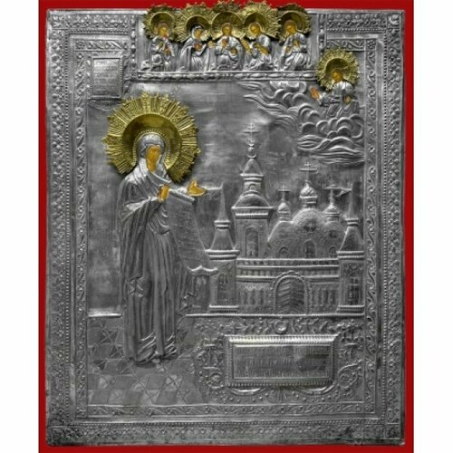 Икона Божьей Матери Боголюбская, арт MSM-6326 икона божьей матери киккская арт msm 4252